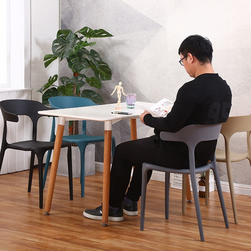 Heavy Duty Plastic Chairs Multi-Color Indoor Outdoor Seating Caf¨¦s Homes