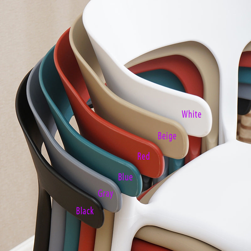 Heavy Duty Plastic Chairs Multi-Color Indoor Outdoor Seating Caf¨¦s Homes