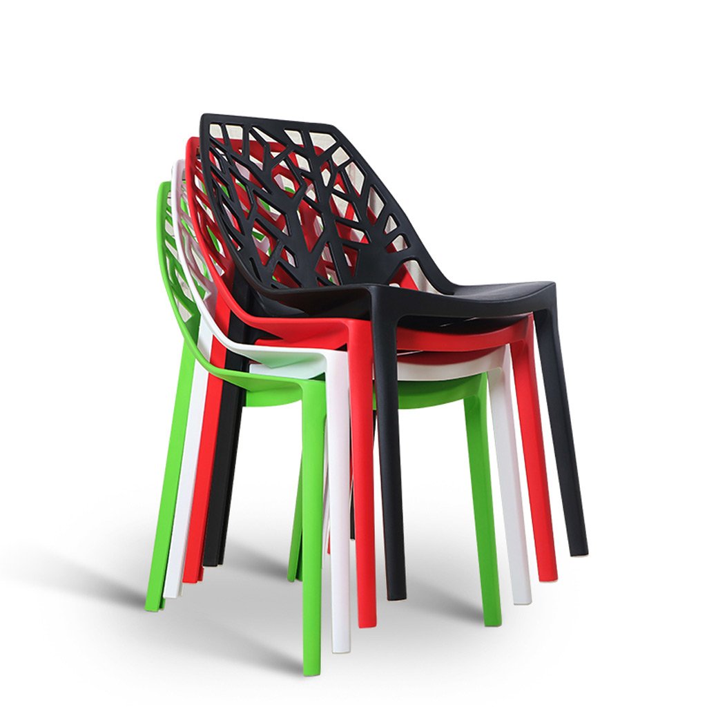 Heavy Duty Plastic Chairs Multi-Color Indoor Outdoor Seating Caf¨¦s Homes