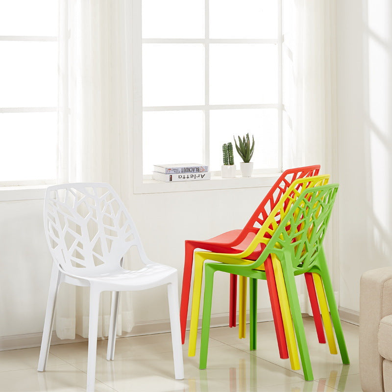 Heavy Duty Plastic Chairs Multi-Color Indoor Outdoor Seating Caf¨¦s Homes