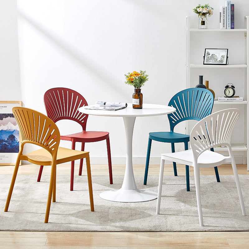 Heavy Duty Plastic Chairs Multi-Color Indoor Outdoor Seating Caf¨¦s Homes