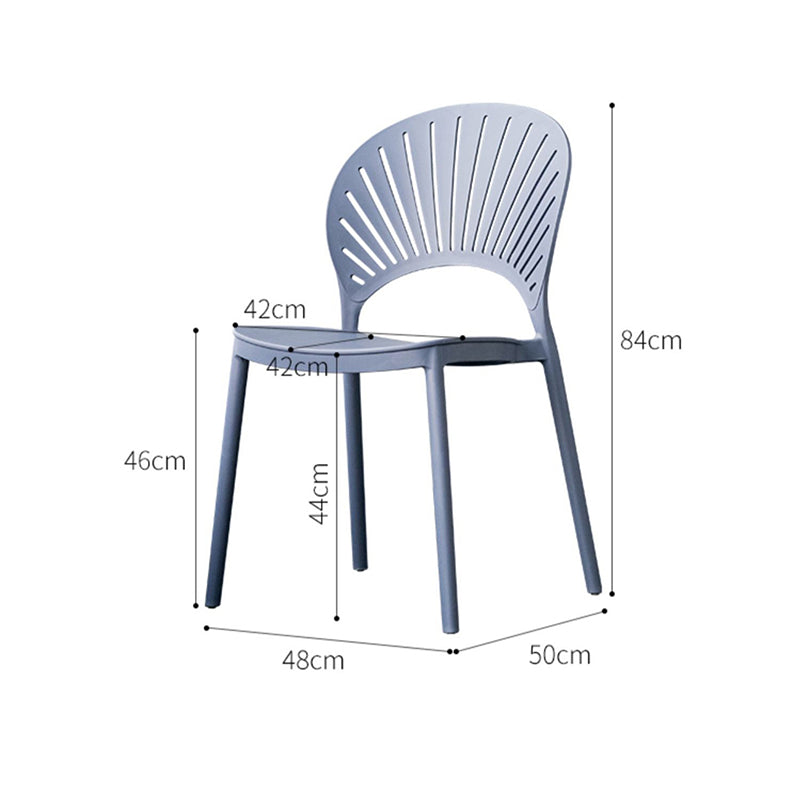 Heavy Duty Plastic Chairs Multi-Color Indoor Outdoor Seating Caf¨¦s Homes