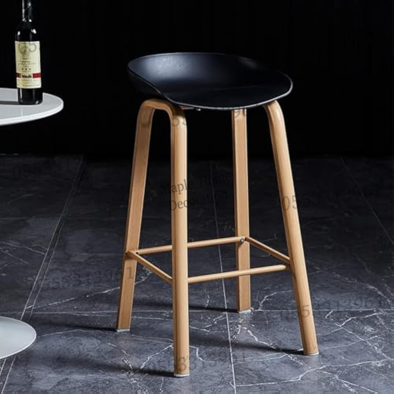High Bar Stool 75cm Legs Stable Stylish Seating