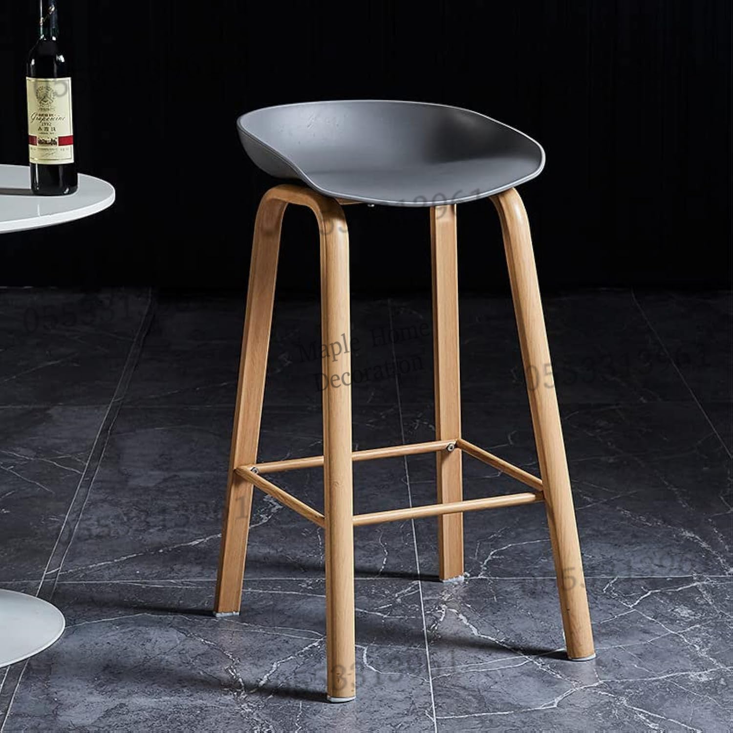 High Bar Stool 75cm Legs Stable Stylish Seating