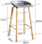 High Bar Stool 75cm Legs Stable Stylish Seating