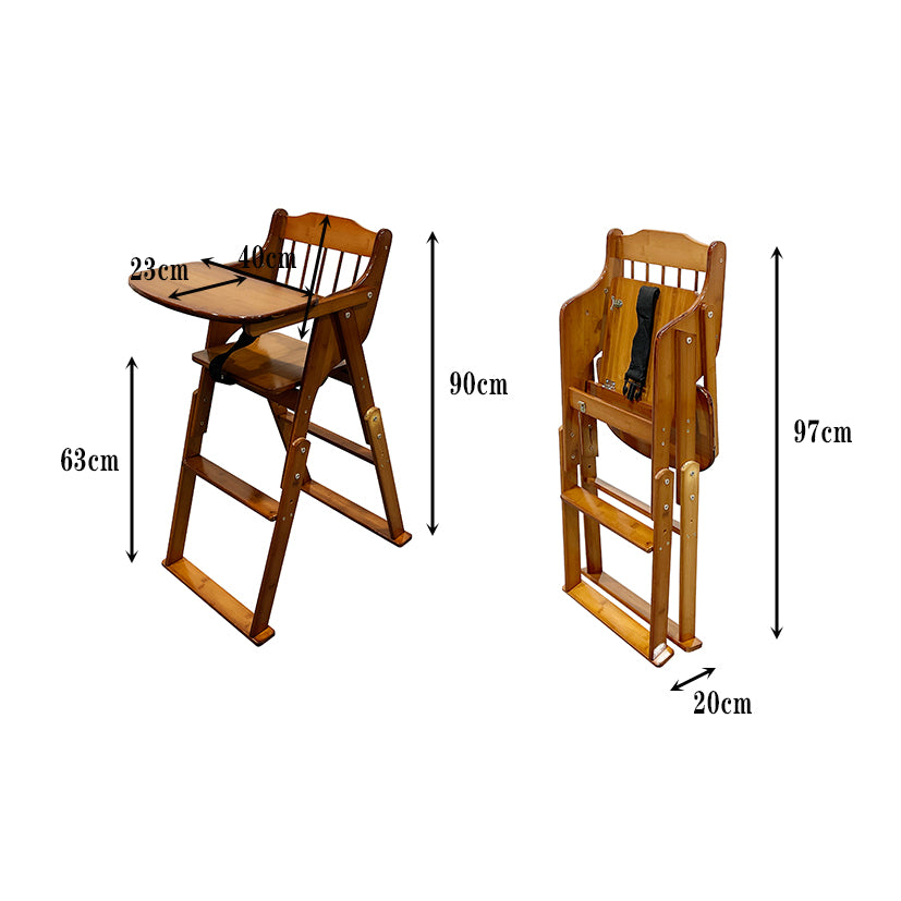 Dining Baby Chairs Folding Wood Dining Room Chair