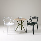 Heavy Duty Plastic Chairs Multi-Color Indoor Outdoor Seating Caf¨¦s Homes