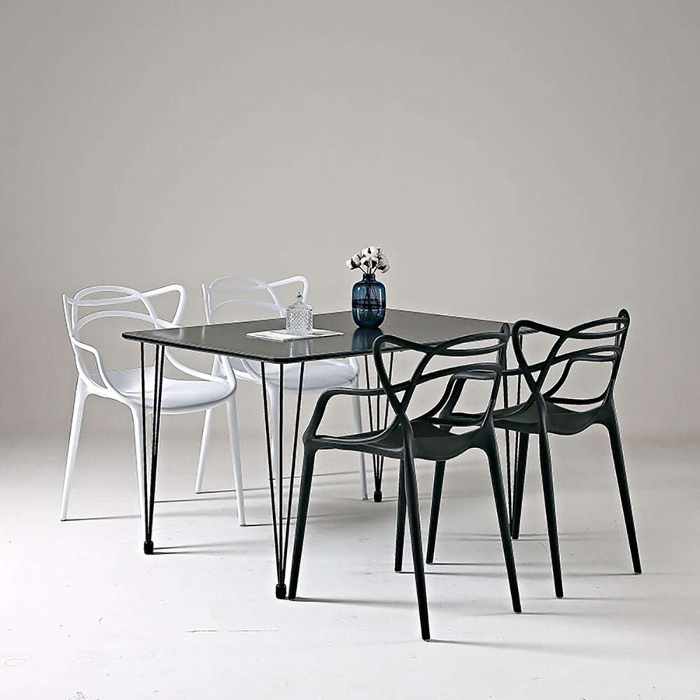 Heavy Duty Plastic Chairs Multi-Color Indoor Outdoor Seating Caf¨¦s Homes