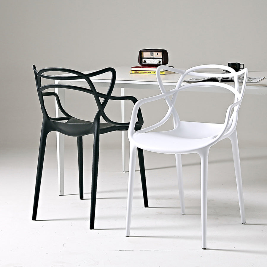 Heavy Duty Plastic Chairs Multi-Color Indoor Outdoor Seating Caf¨¦s Homes