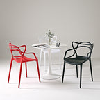 Heavy Duty Plastic Chairs Multi-Color Indoor Outdoor Seating Caf¨¦s Homes