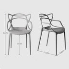 Heavy Duty Plastic Chairs Multi-Color Indoor Outdoor Seating Caf¨¦s Homes