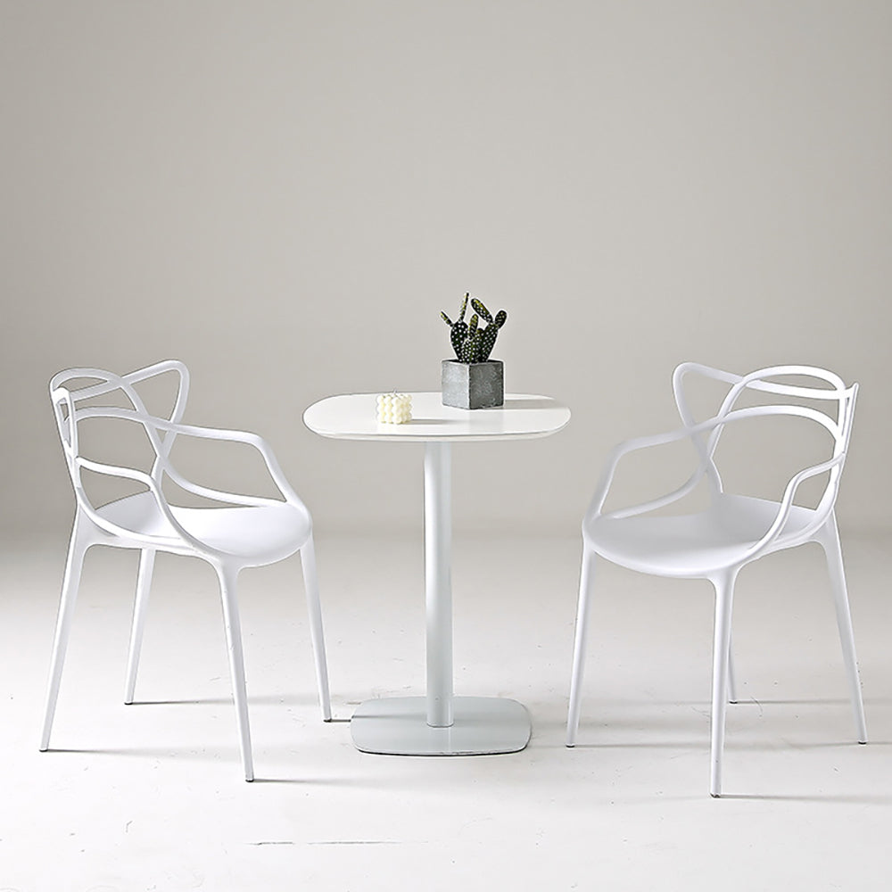 Heavy Duty Plastic Chairs Multi-Color Indoor Outdoor Seating Caf¨¦s Homes