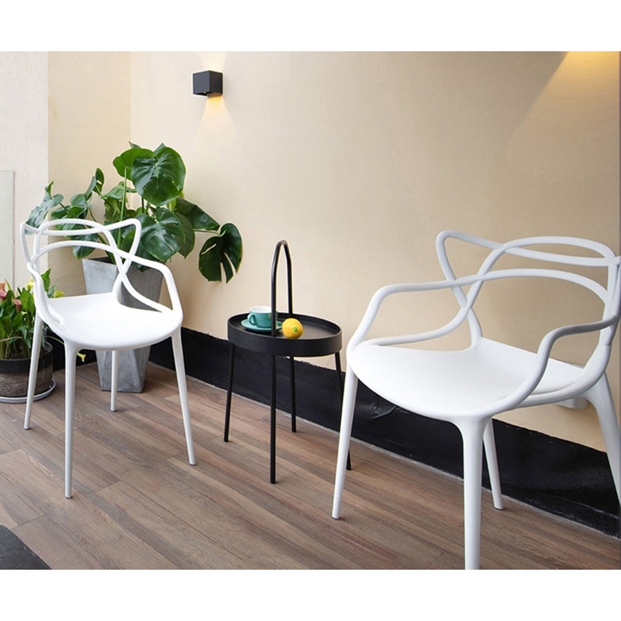 Heavy Duty Plastic Chairs Multi-Color Indoor Outdoor Seating Caf¨¦s Homes