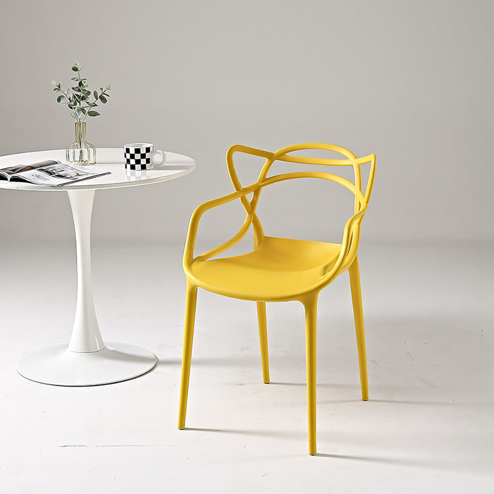 Heavy Duty Plastic Chairs Multi-Color Indoor Outdoor Seating Caf¨¦s Homes