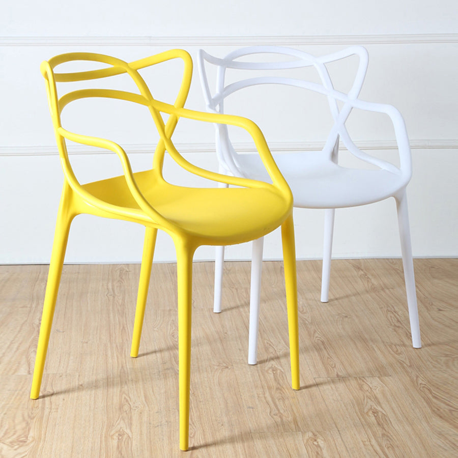 Heavy Duty Plastic Chairs Multi-Color Indoor Outdoor Seating Caf¨¦s Homes
