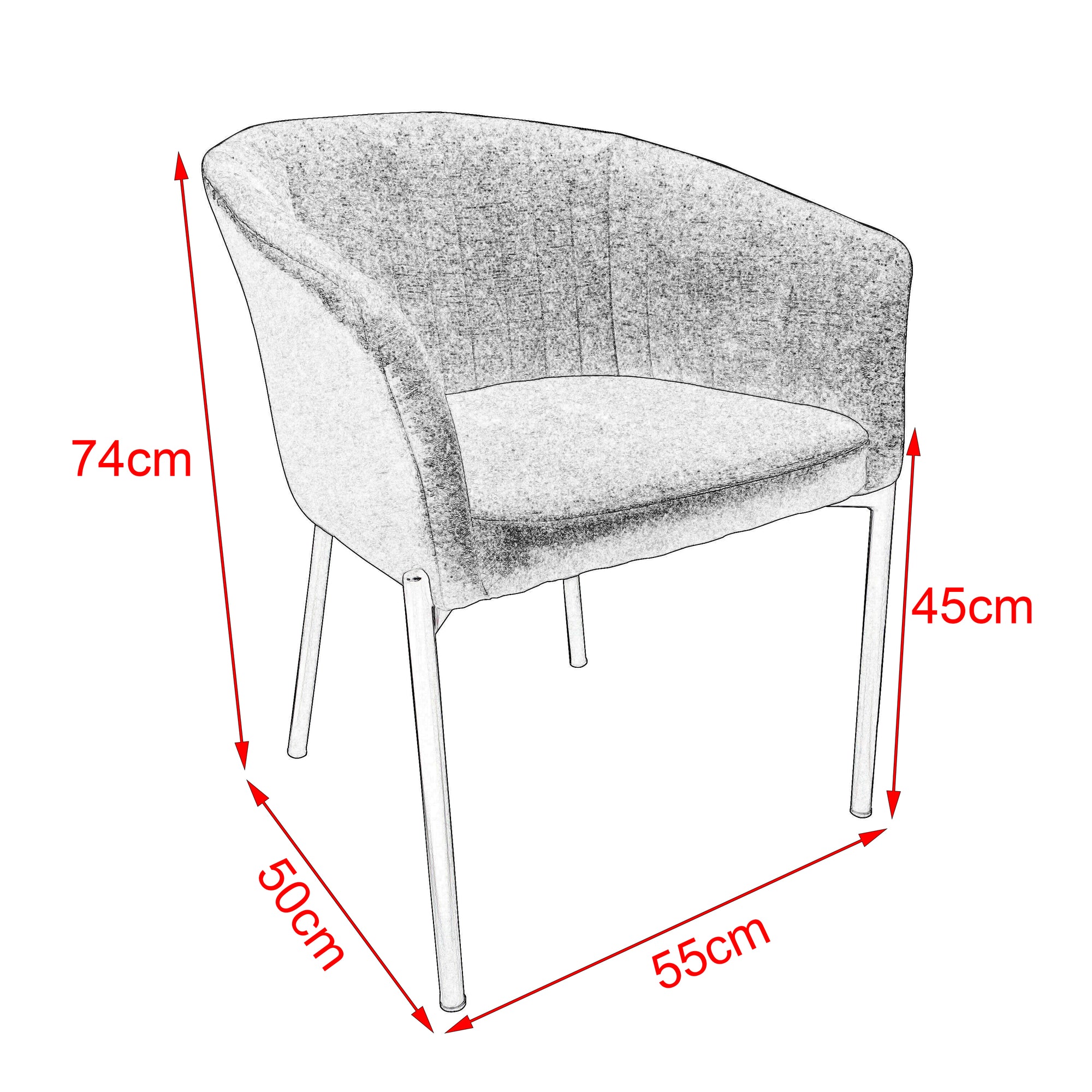 Dining Chairs Velvet Cushion Seat Chair Stainless Steel Golden Legs Dining Room Chair