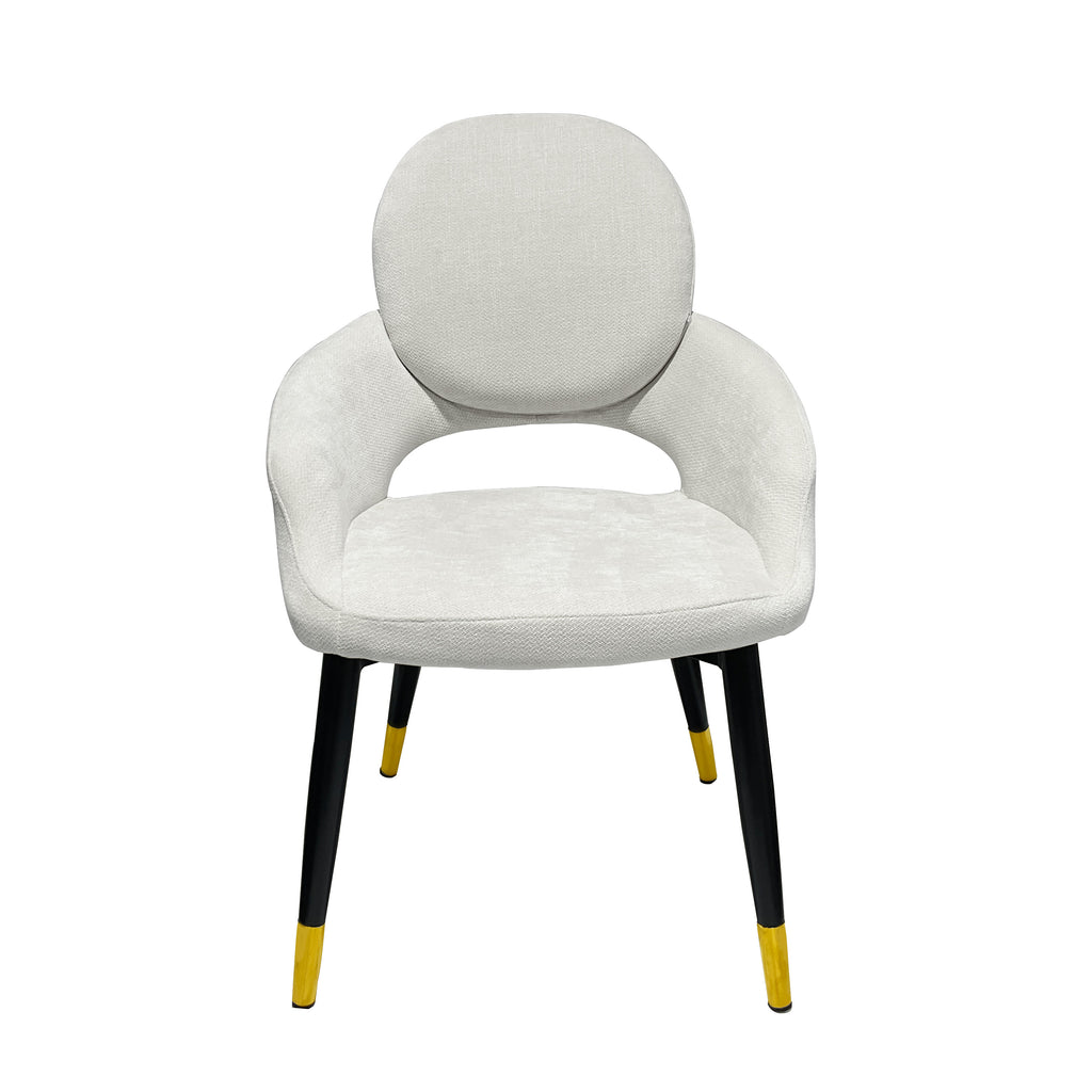 Dining Chairs Velvet Cushion Seat Chair Stainless Steel Golden Legs Dining Room Chair