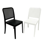 Heavy Duty Plastic Chairs Multi-Color Indoor Outdoor Seating Caf¨¦s Homes