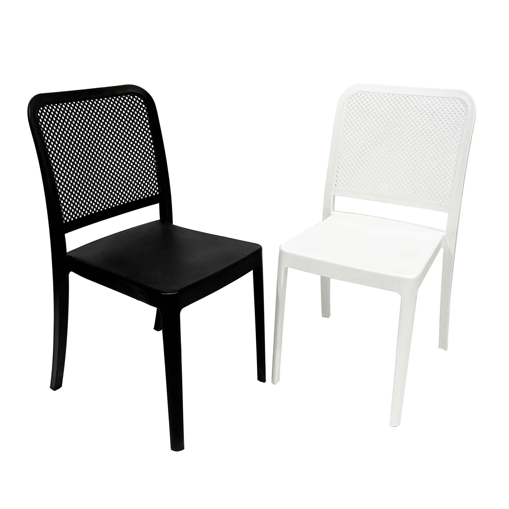 Heavy Duty Plastic Chairs Multi-Color Indoor Outdoor Seating Caf¨¦s Homes
