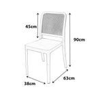 Heavy Duty Plastic Chairs Multi-Color Indoor Outdoor Seating Caf¨¦s Homes
