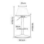 Adjustable Height Swivel Bar Stool Rotation, Stylish & Versatile Seating