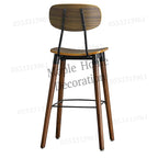 High Bar Stool 75cm Legs Stable Stylish Seating