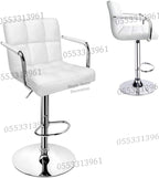Adjustable Height Swivel Bar Stool Rotation, Stylish & Versatile Seating