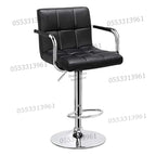 Adjustable Height Swivel Bar Stool Rotation, Stylish & Versatile Seating