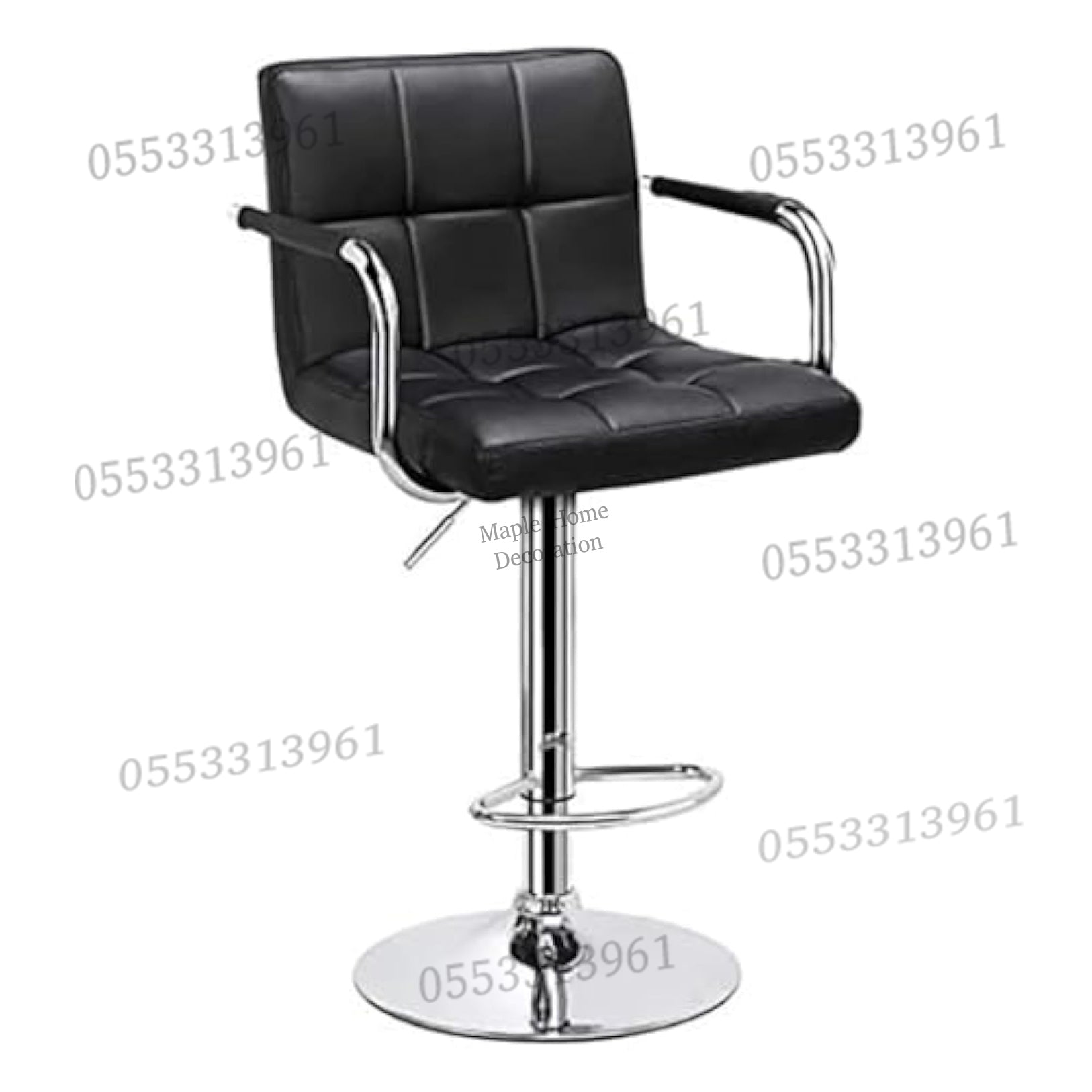 Adjustable Height Swivel Bar Stool Rotation, Stylish & Versatile Seating