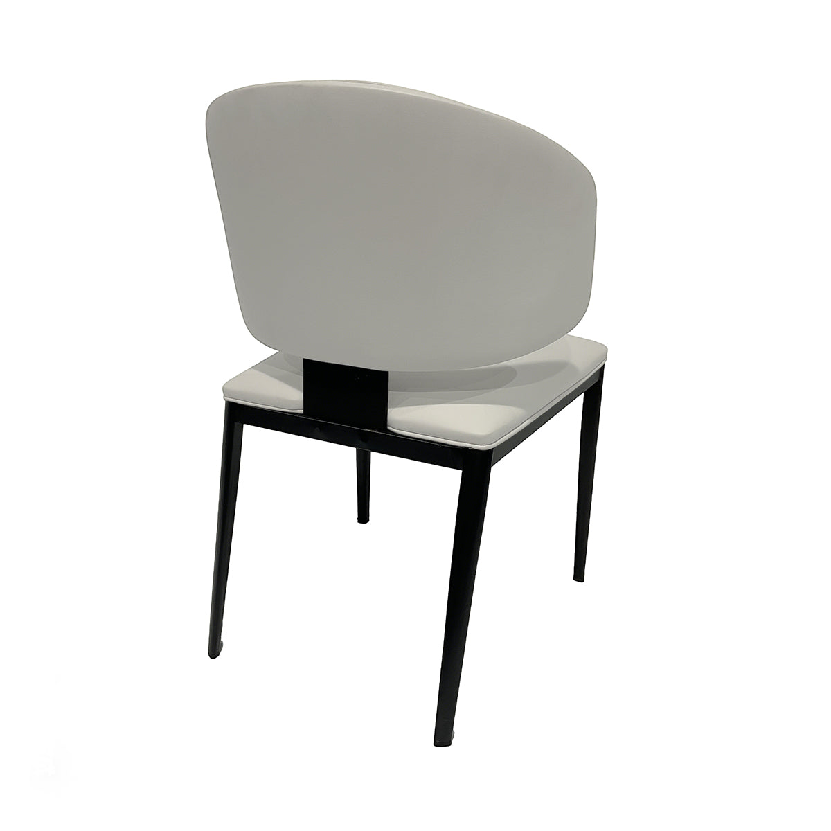 Premium Artificial Leather Dining Chair by MAPLE HOME DECORATION - Modern Minimalist Ergonomic Restaurant Chair with Sturdy Metal Frame, Ideal for UAE Homes, Hotels & Small Apartments