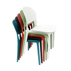 Heavy Duty Plastic Chairs Multi-Color Indoor Outdoor Seating Caf¨¦s Homes