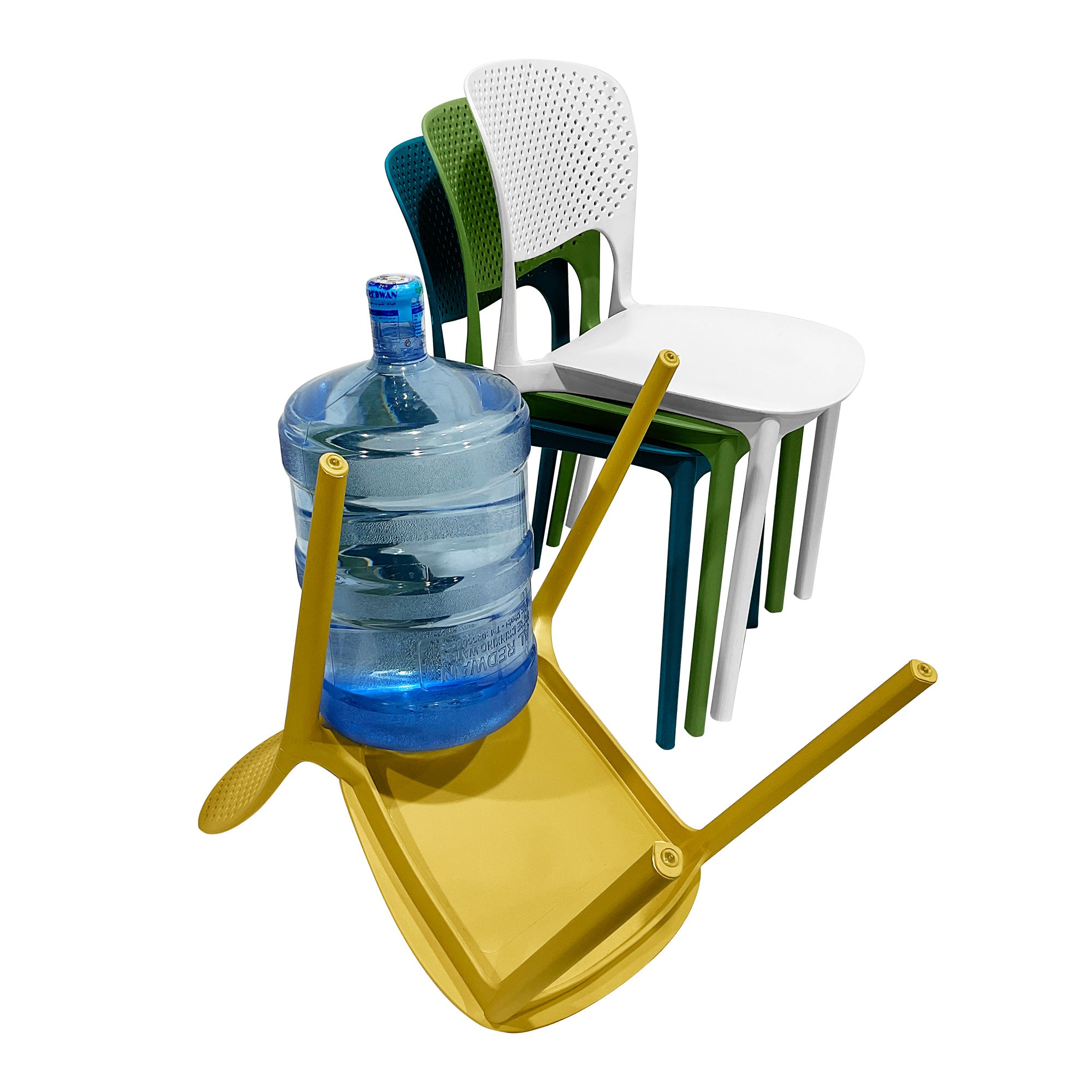 Heavy Duty Plastic Chairs Multi-Color Indoor Outdoor Seating Caf¨¦s Homes