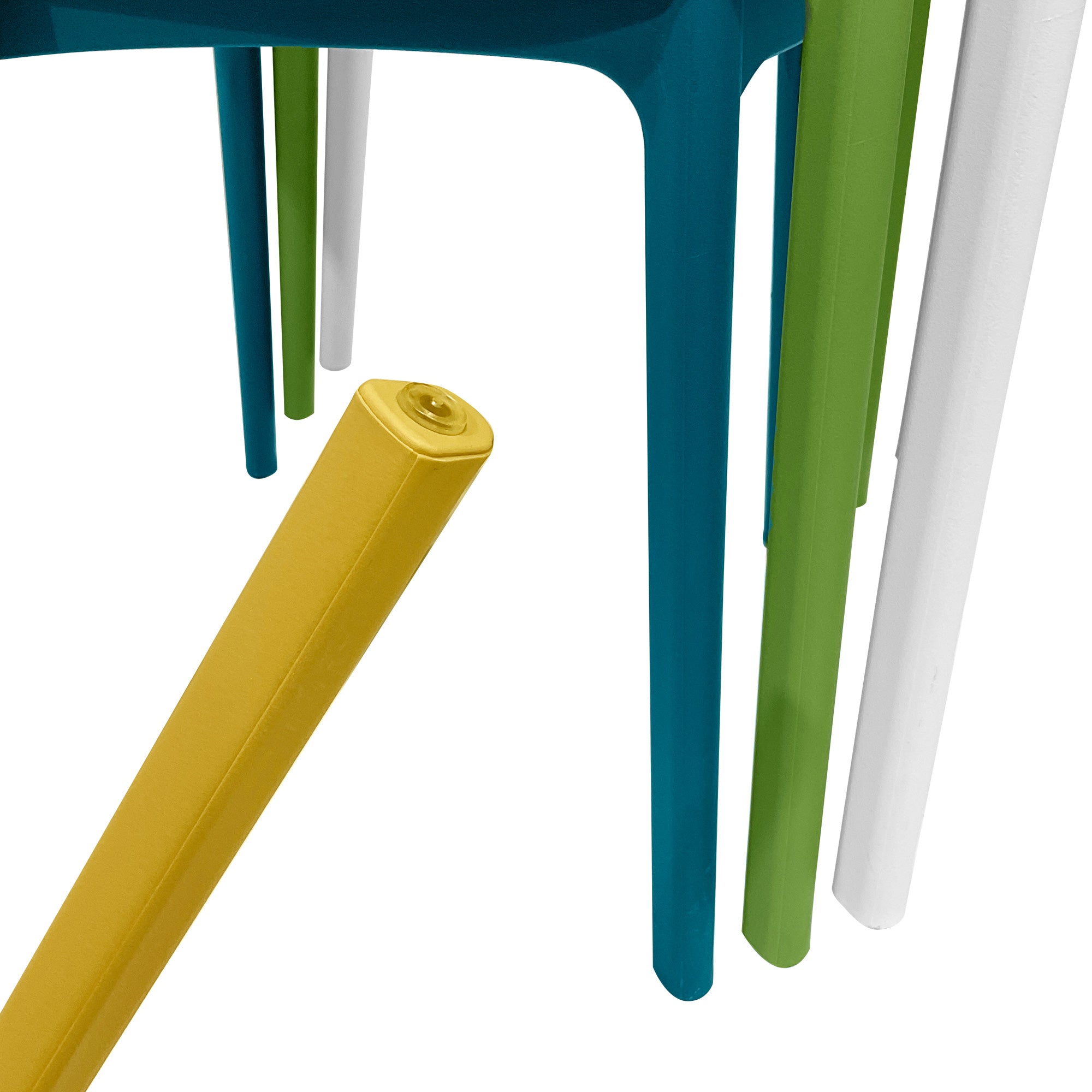 Heavy Duty Plastic Chairs Multi-Color Indoor Outdoor Seating Caf¨¦s Homes