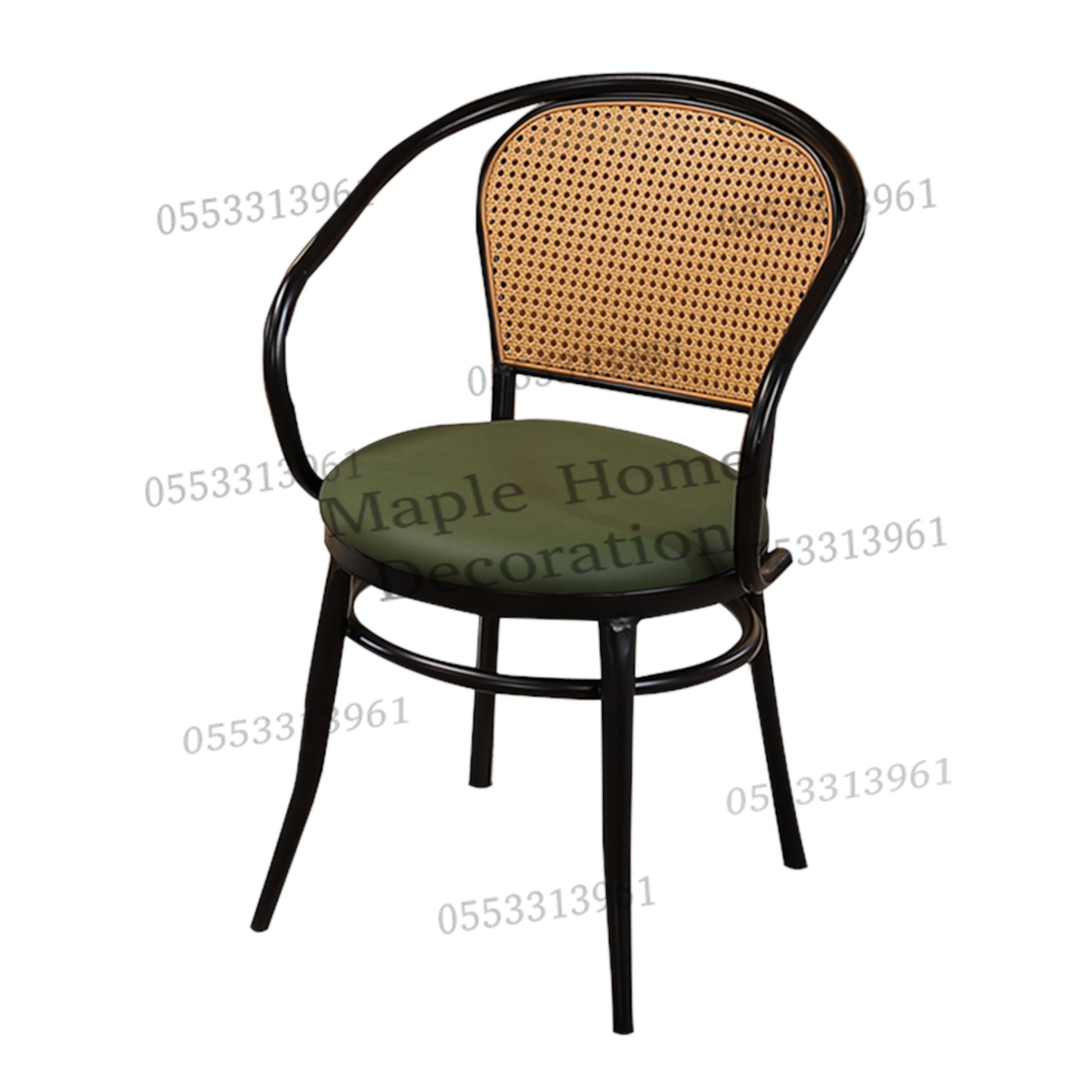 Dining Chairs Velvet Cushion Seat Chair Stainless Steel Golden Legs Dining Room Chair
