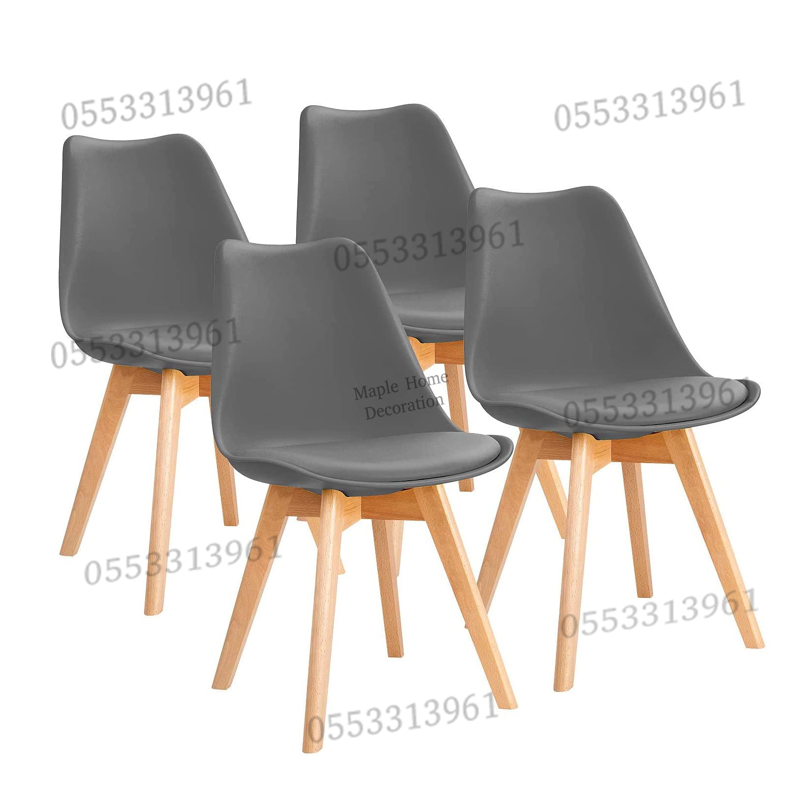 Dining Chairs Velvet Cushion Seat Chair Stainless Steel Golden Legs Dining Room Chair