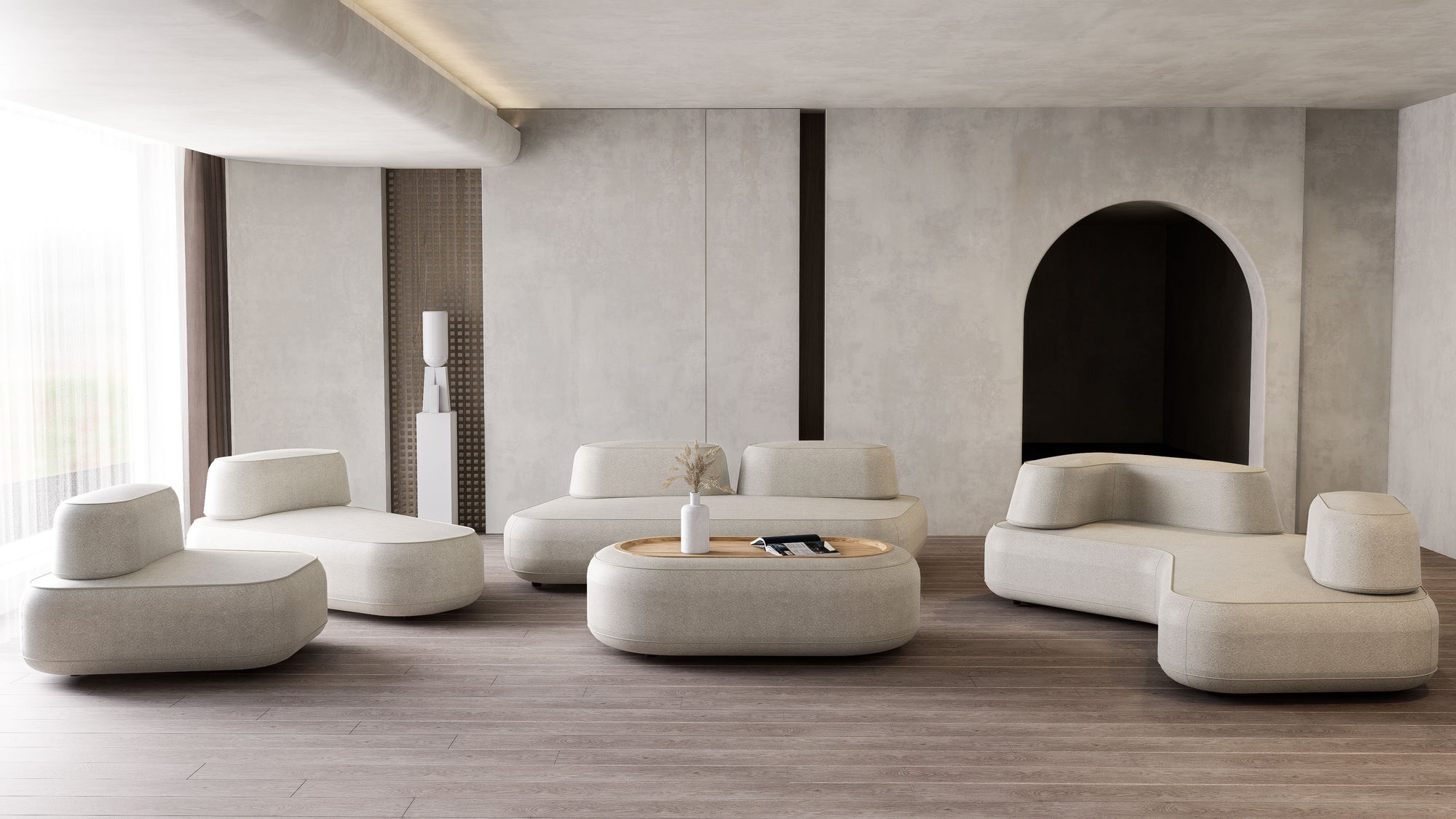 Maple Home Upholstered Sofa Set Custom Sizes & Colors,UAE-Made