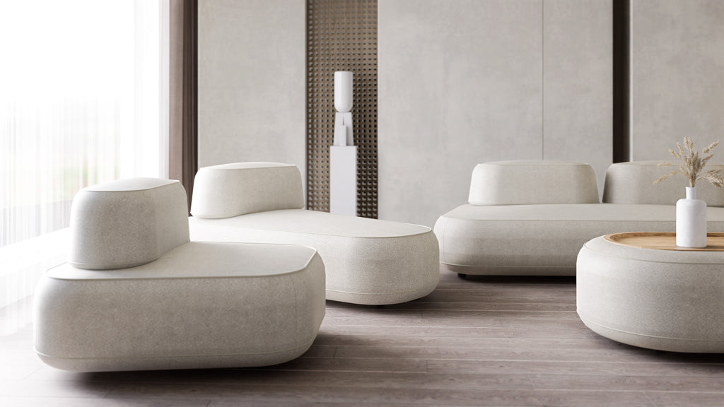 Maple Home Upholstered Sofa Set Custom Sizes & Colors,UAE-Made