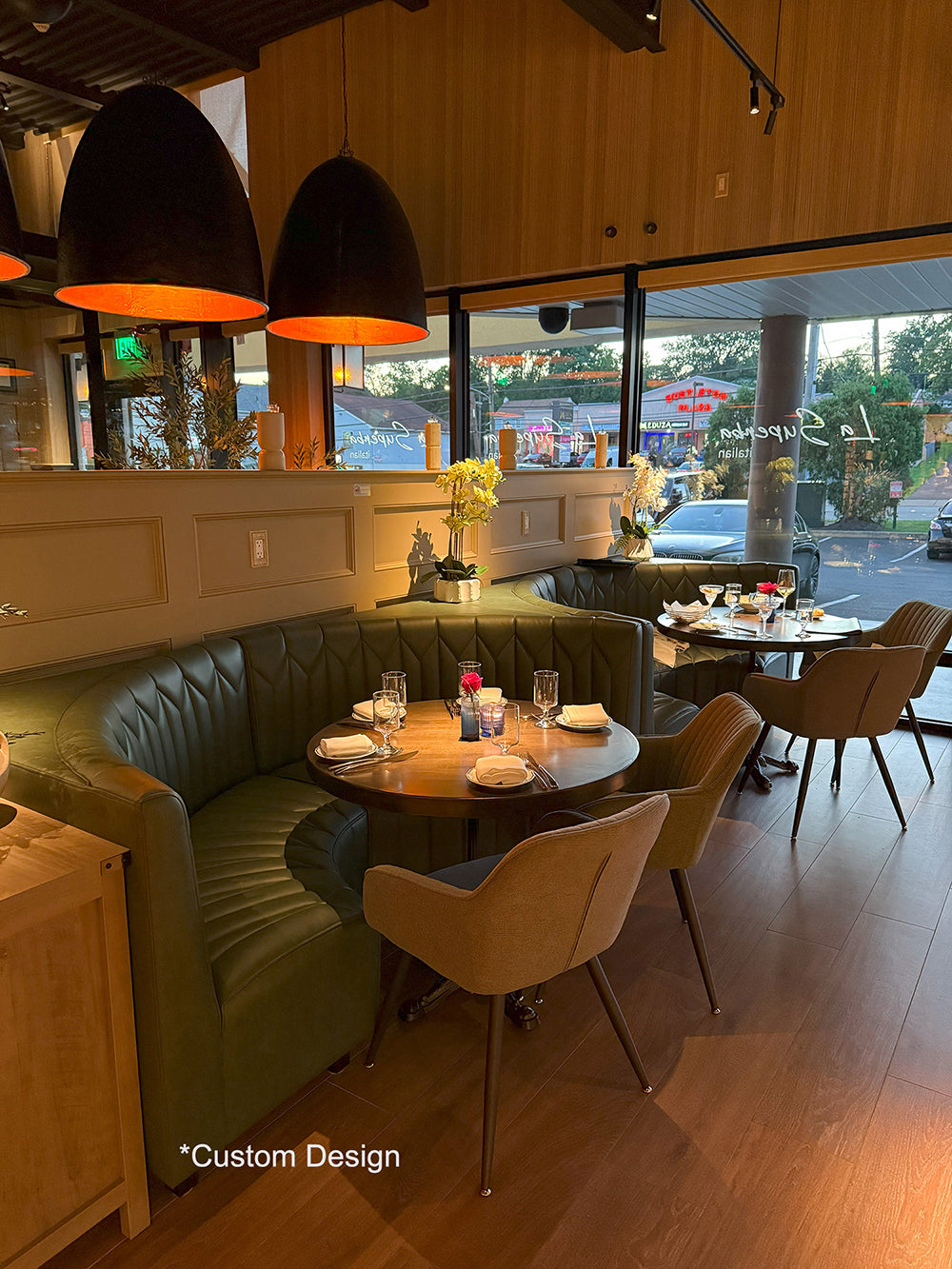 Restaurant Bench