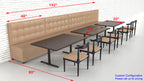 Restaurant Bench