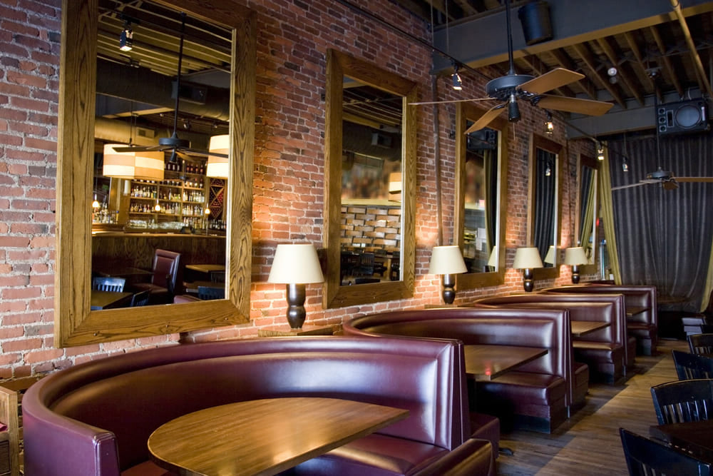 Restaurant Bench