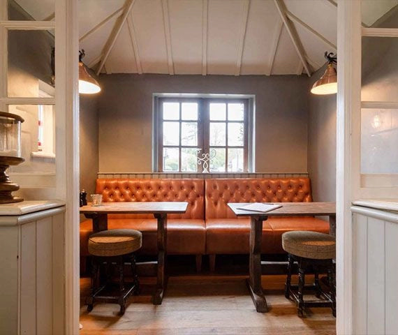 Restaurant Bench
