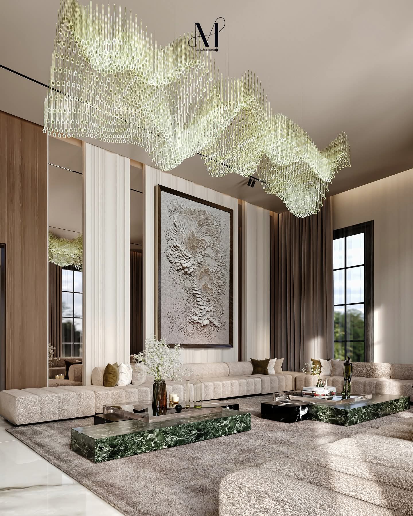 Maple Home Upholstered Sofa Set Custom Sizes & Colors,UAE-Made