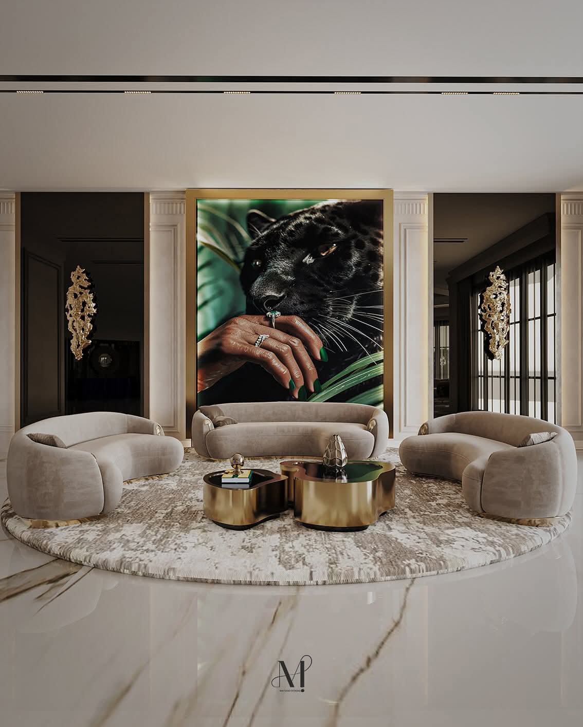 Maple Home Upholstered Sofa Set Custom Sizes & Colors,UAE-Made