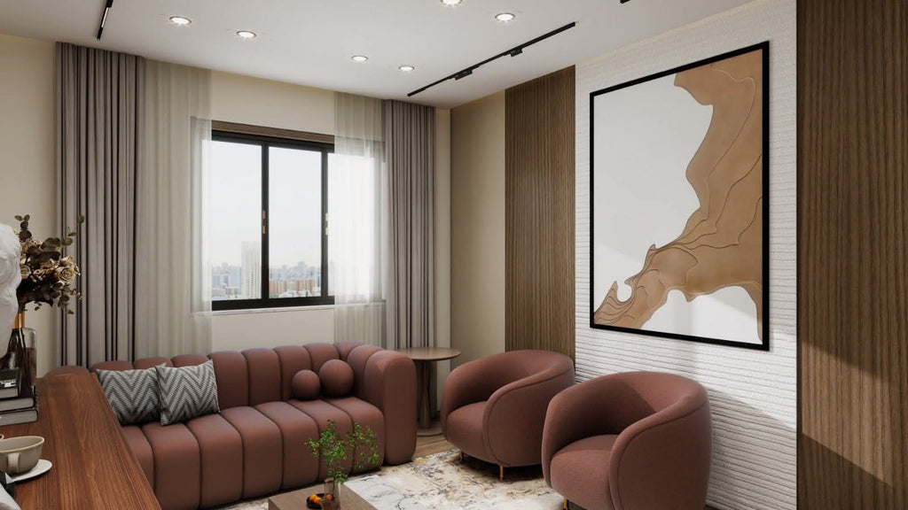 Maple Home Upholstered Sofa Set Custom Sizes & Colors,UAE-Made