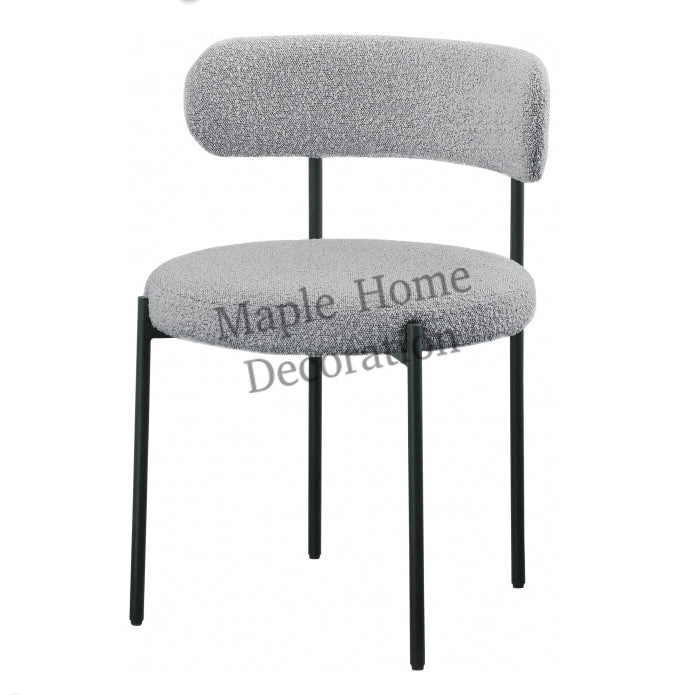 Dining Chairs Velvet Cushion Seat Chair Stainless Steel Golden Legs Dining Room Chair