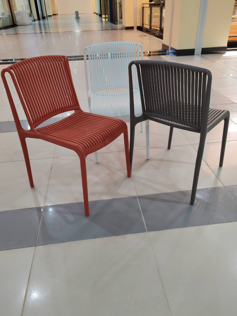 Heavy Duty Plastic Chairs Multi-Color Indoor Outdoor Seating Caf¨¦s Homes