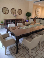 Dining Chairs Velvet Cushion Seat Chair Stainless Steel Golden Legs Dining Room Chair