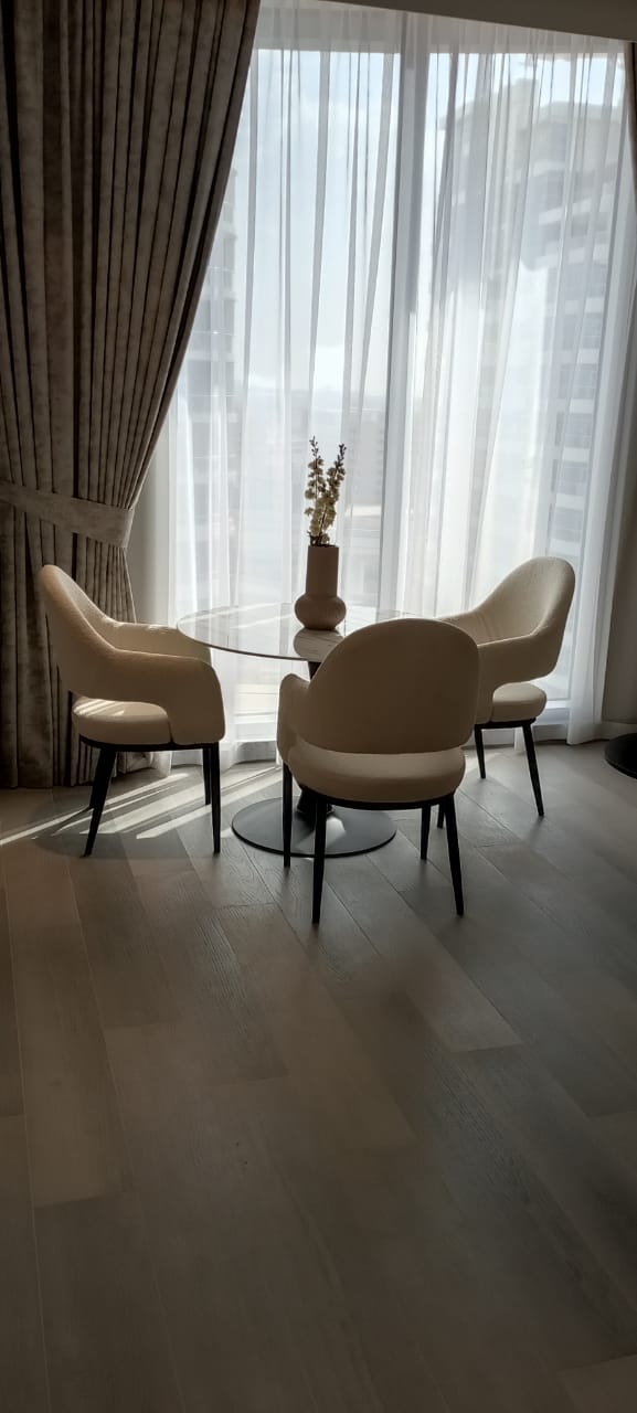 Dining Chairs Velvet Cushion Seat Chair Stainless Steel Golden Legs Dining Room Chair