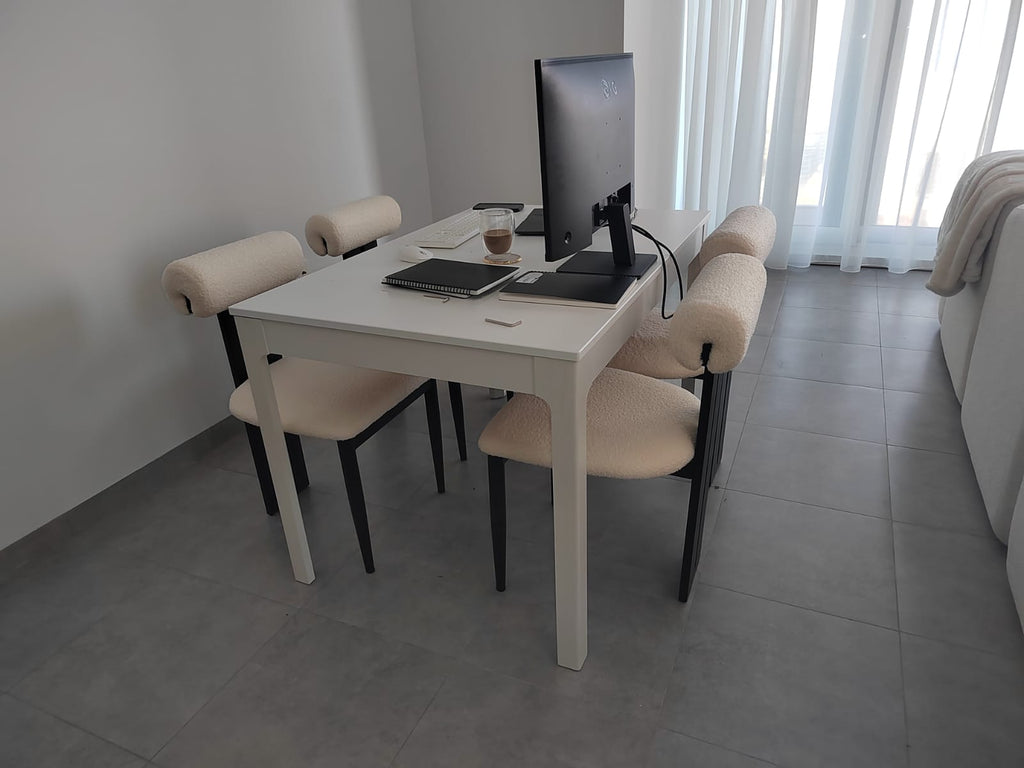 Dining Chairs Velvet Cushion Seat Chair Stainless Steel Golden Legs Dining Room Chair