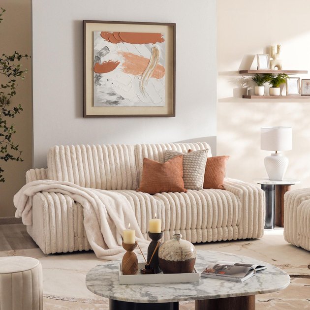 Maple Home Corner Sofa Set Custom Sizes sectional Couch